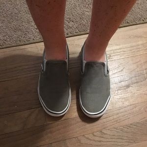 Gray Vans Size 7